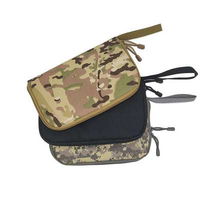 Tactical Pistol Bag Case for G 17 19 M9 Universal Gun Bag Holster with Magazine Holder Shockproof Padded Protector