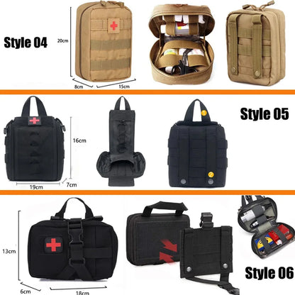 OPHIDIAN Multifunctional Equipment Bag Waist Bag Hunting Bag Emergency Kit Outdoor Medical First Aid Kit Camping Survival