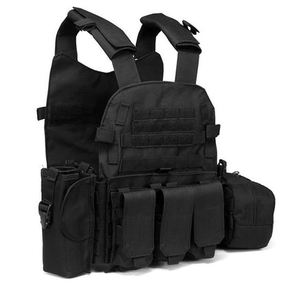 Nylon 600D Tactical Vest Body iujmor Hunting Carrier Airsoft Accessories Combat MOLLE Camo Military Army Vest CS Game Equipment