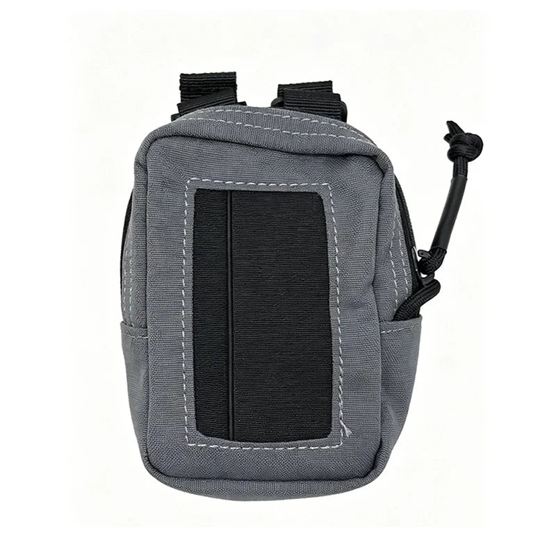 Tactical MOLLE Disposable Glove Bag Nylon Duty Belt Pouch EMT Medical Organizer Outdoor Hunting Waist Belt Accessory Pouch