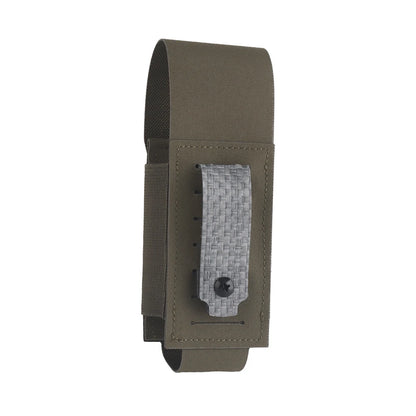 Tactical Grenade Pouch Single Flashbang Pouch Molle Tool Bag with Combat Belt Plate Carrier Airsoft Hunting Gear