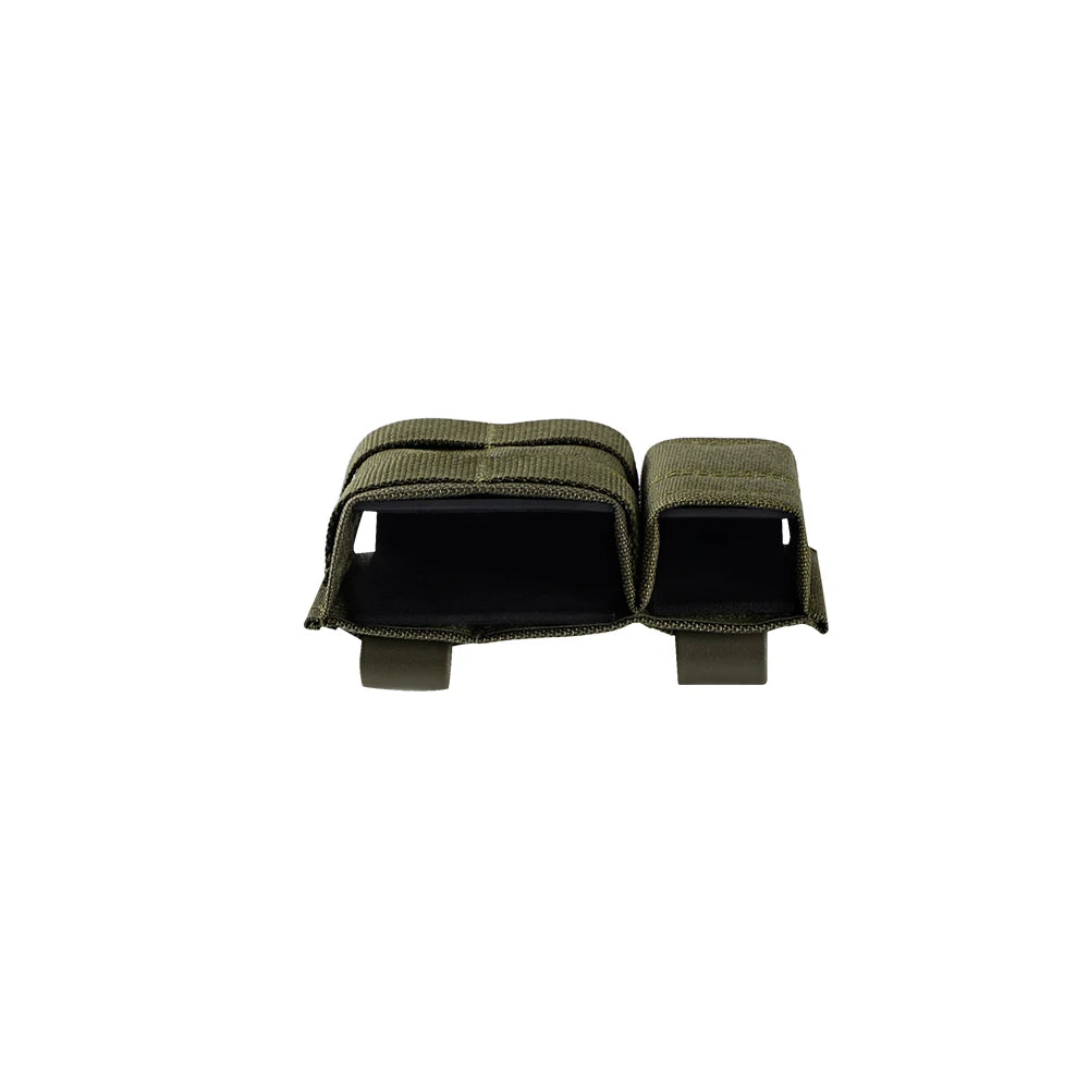 OPHIDIANTAC Tactical 5.56+9mm Hybrid Mag Pouch MOLLE Quick-Insert Magazine Bag with Pull-Tabs for AR15 M4 Airsoft Gear