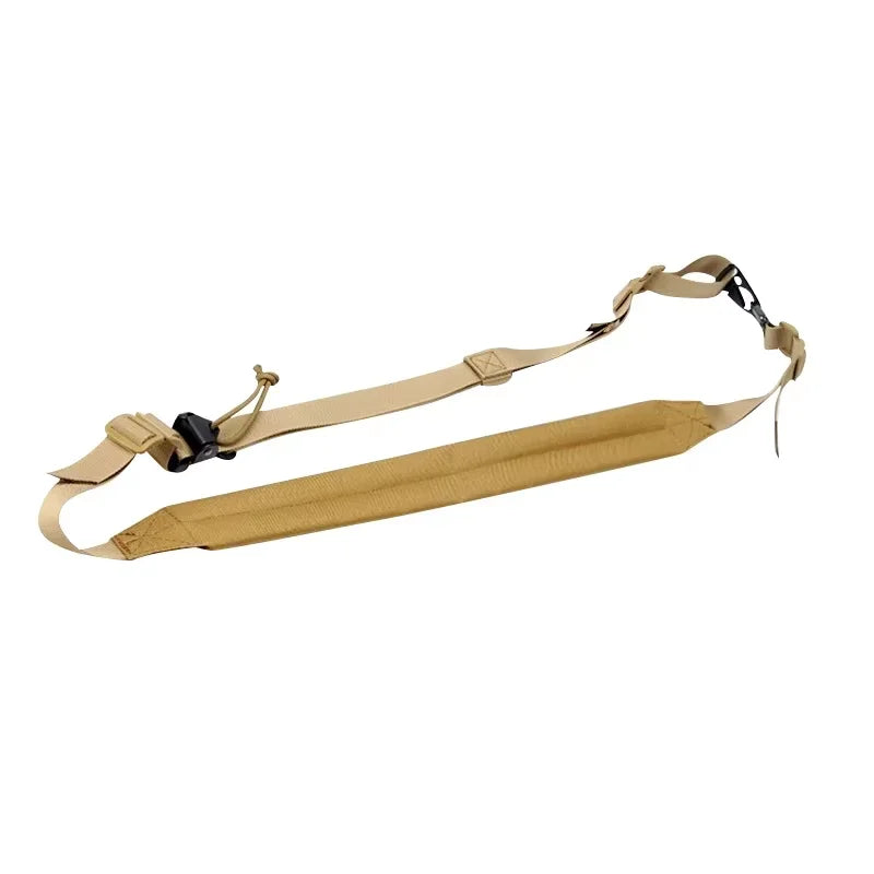 Tactical Hunting Quick Adjustable MK2 Rifle Sling Strap Shooting 2 Points Padded Gun Sling Shoulder Strap