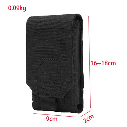 Tactical Molle Cell Phone Pouch Universal Waist Belt Bag Military Smartphone Case Holster Outdoor Hunting Camping Hiking Gear