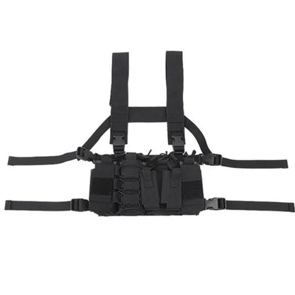 Multicam Black Tactical Camouflage Hunting Combat Crossfit  D3CR Chest Rig Vest For Outdoor Military Paintball Airsoft War Game