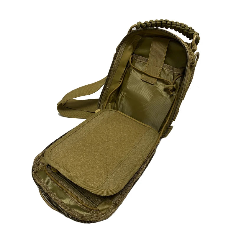 Outdoor Tactical Sling Sport Chest Bag Laser Punching Bag Shoulder Bag Hiking Camping Equipment Men Crossbody Bags