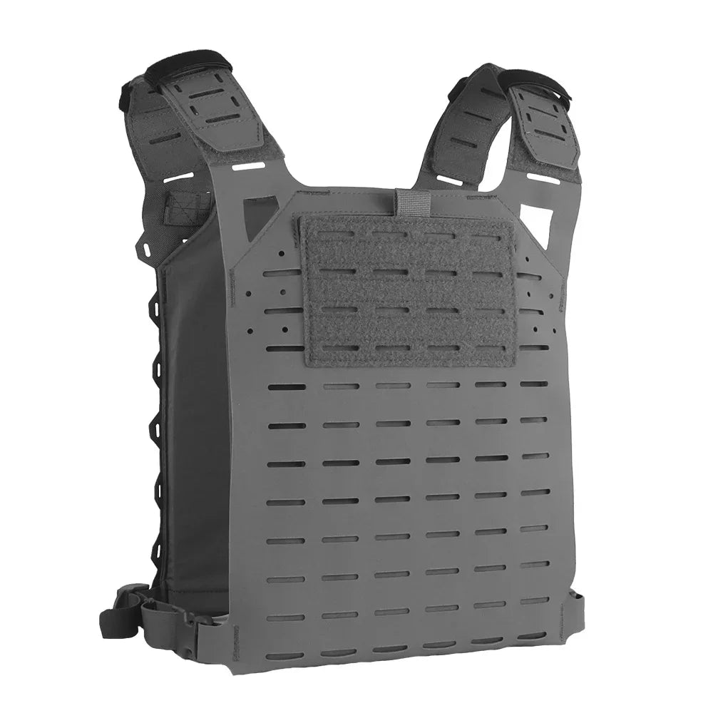 Tactical Nylon Lightweight SF Plate Carrier V2 MOLLE Mount Can Insert 10X12 or SAPI Medium Protective Plate Hunting Accessories