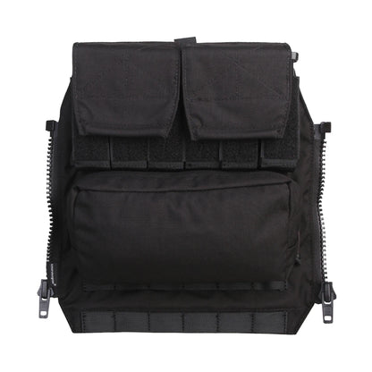 Emersongear Tactical Back Pack Zip Panel For MVS FPC LPC Hunting Vest Plate Carrier Backpack Modular Mag Pouch Nylon EM9286