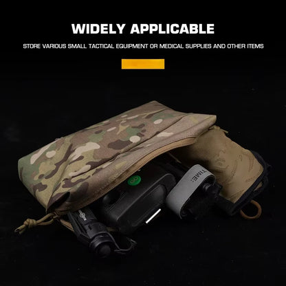 Ferro Style General Purpose Pocket First Aid Kit Molle Pouch Multifunctional General Bag for FCPC V5 Plate Carrier Vest Gear