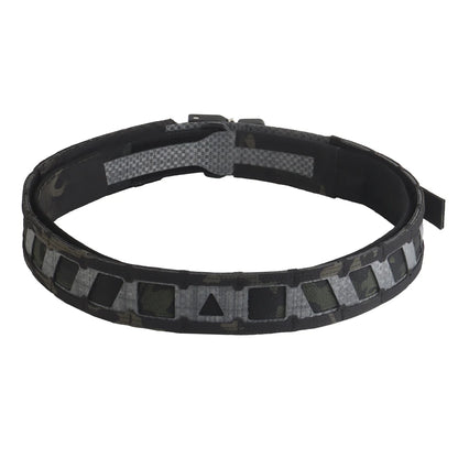 Tactical Battle Belt Modular Webbing Inner Outer Double Layer Waist Belt Magnetic Clasp Outdoor Hunting Training Gear