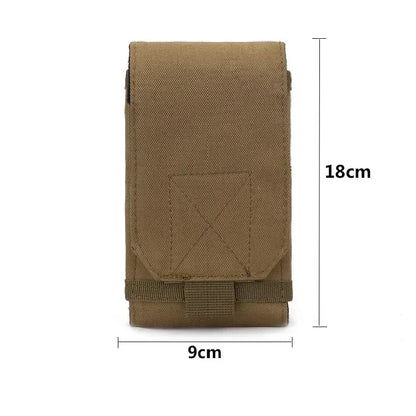 Outdoor Camo Bag  Phone Holder Sport Waist Belt Case Waterproof Nylon EDC Sport Hunting Camo Bags in Backpack