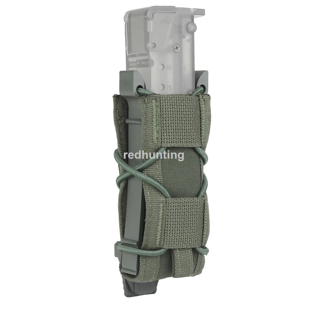 9mm Magazine Pouch Tactical Molle Triple Magazine Pouch Double-Layer Mag Pouches Universal Cartridge Holder for Hunting CS Vest