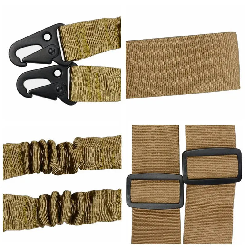 Tactical Quick Release Sling Strap Airsoft 2 Points Adjustable Rifle Nylon Strap Outdoor Hunting CS Training Accessories