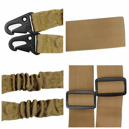 Tactical Quick Release Sling Strap Airsoft 2 Points Adjustable Rifle Nylon Strap Outdoor Hunting CS Training Accessories