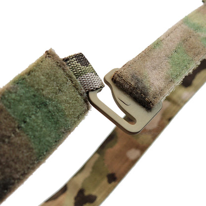 Ferro Style Bison Tactical Inner Belt G Hook Quick Detach Metal Buckle Lightweight Waist Belt Paintball Hunting Accessories