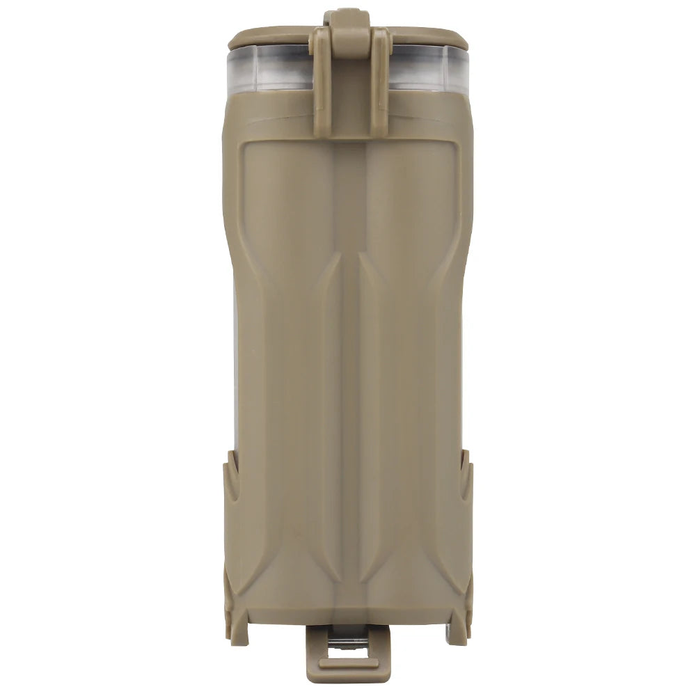 Tactical Case Battery Storage Box Waterproof for AA AAA CR123 18650 Battery Outdoor Tool Storage Holster MOLLE Vest Belt Gear