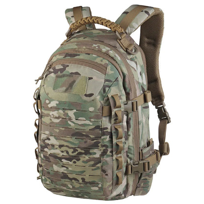 Tactical Multifunctional 25L Large Capacity Assault Backpack Outdoor Comfort Heavy Duty Bag Molle Pack Mission Knapsack