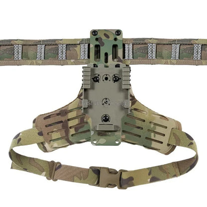 Tactical Holster Combination Adapter MHA QLS Side Kit Thigh Drop Leg Tactical Quick Pull Molle Hunting Comfortable Airsoft Gear