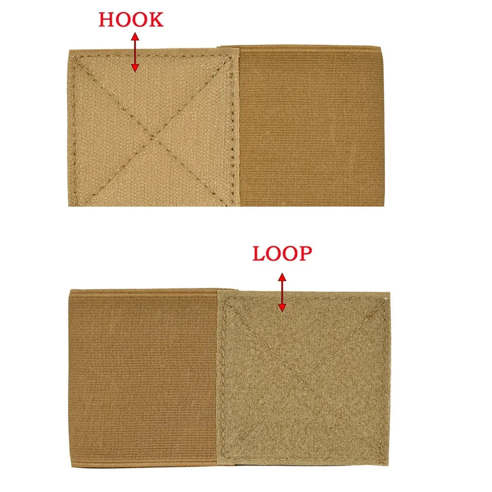 Elastic Tourniquet TQ Holder Hook and Loop Security Pouch for Molle Belt Tournament Chest Mount Hunting Vest Accessories