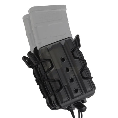 All Terrain Double Rifle Magazine Pouch M4 AR 5.56 AK 7.62 Mag Holster Carrier Cartridge Holder for Molle Vest Belt