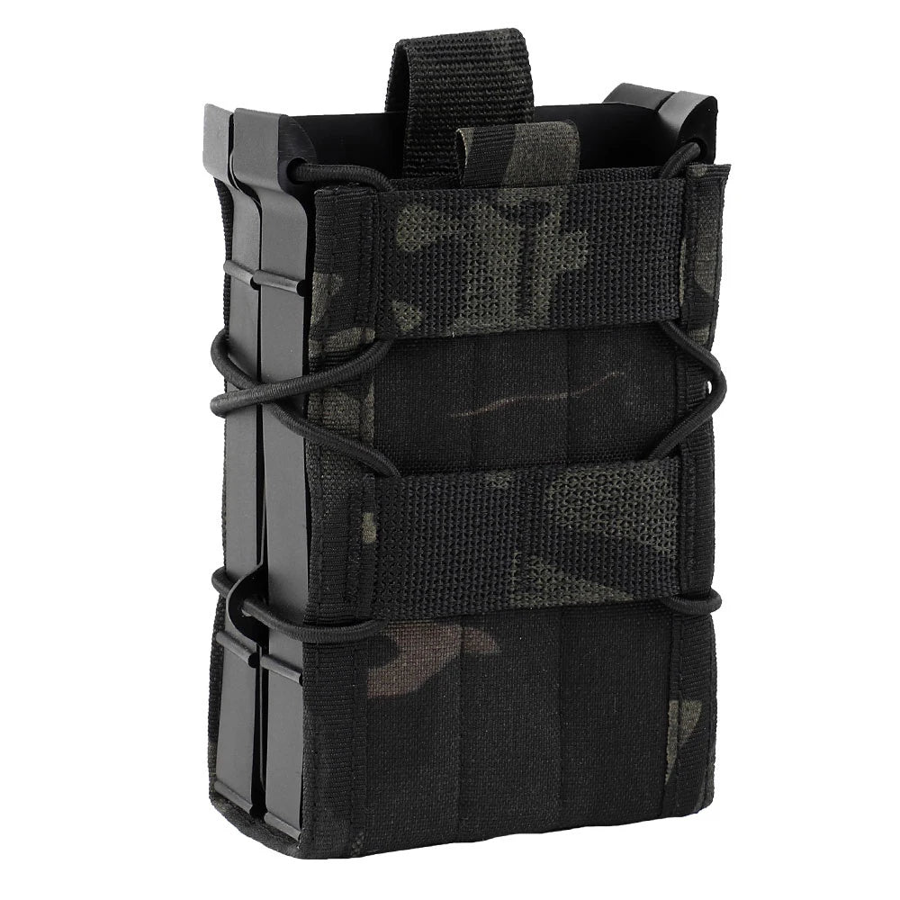 OPHIDANTAC 9MM 5.56 Magazine Pouches Tactical AK AR M4 AR15 Single Magazine Bag Rifle Molle Mag Holster Pouch Hunting