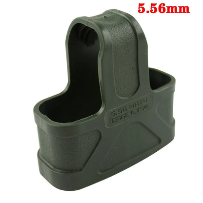 Tactical 9mm 7.62 5.56 Magazine Pouch Rubber Holster Rifle Pistol Mag Glove Sleeve Cover for M4 M16 AR15 AK 47 Mag Holder