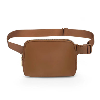 New Sports Waist Packs Nylon Waterproof Chest Bag Outdoor Sports Running Phone Pouch Versatile Crossbody Bag for Men and Women