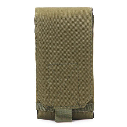 MOLLE Tactical Phone Pouch Outdoor Universal Smartphone Pouch 600D Nylon Belt Waist Bag for Hunting Travel Hiking