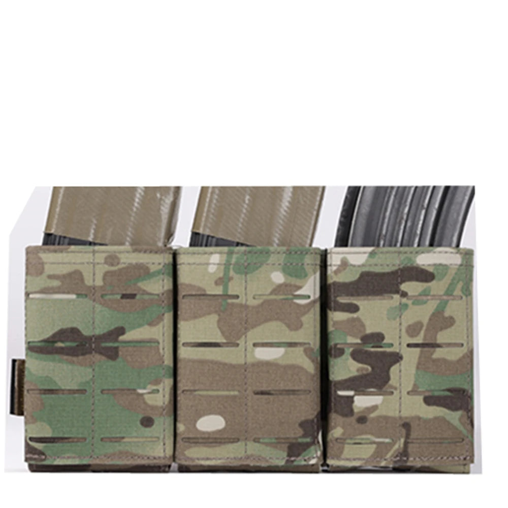 Emersongear LCS Rifle Magazine Pouch Triple FAST 9/ 5.56/7.62mm Open Quick Release Mag Nylon Holster  Accessories