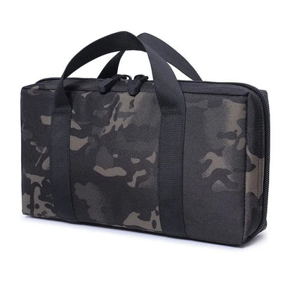 Tactical Pistol Gun Bag Case for Glock 17 Beretta M9 Universal Concealed Handgun Storage Bag Magazine Pouch Hunting Accessories