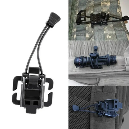 Molle Wheel Clip Molle Hiking Accessories Multifunction Hanging Buckle Shovel Clamp Axe Clamp Bracket Backpack Acces