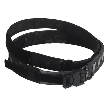 Airsoft Battle Belt Outdoor Hunting Militar Training Tactical Belt MOLLE System Magnetic Waist Belt Ranger Green M/L/XL