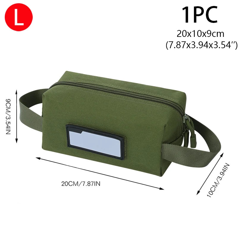 1/2Pcs Cartridge Pouch Ammo Bag 1000D Bullet Carrying Pouch Ammunition Storage Case EDC Tool Bag Multi-Function Handbag