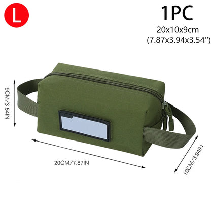 1/2Pcs Cartridge Pouch Ammo Bag 1000D Bullet Carrying Pouch Ammunition Storage Case EDC Tool Bag Multi-Function Handbag