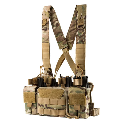 ONETIGRIS Tactical MOLLE Chest Rigs X Harness JPC Hunting Airsoft Magazine Pouch Tactical Plate Carrier Vest Equipment