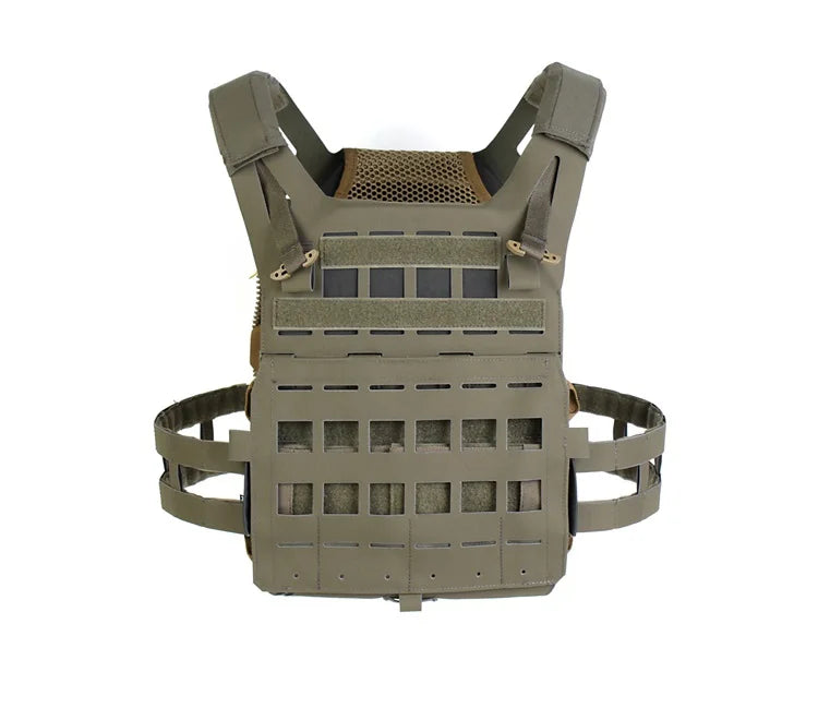 PEW TACTICAL SPC Light Weight PLATE CARRIER AIRLITE Laser Cut Molle Training Vest Airsoft VT08