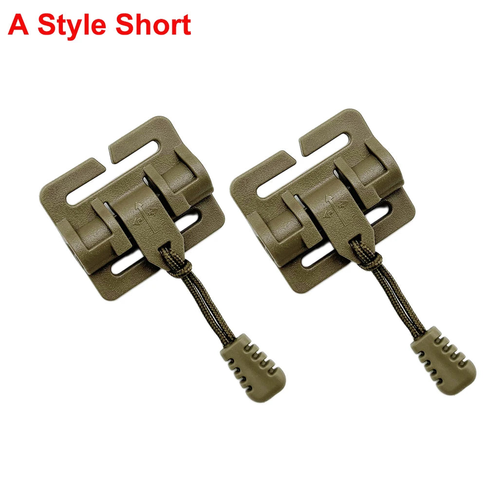 Tacticals Vest Quick Release Buckle Shoulder Webbing MOLLE  Side Belt Install Adapter Set Airsoft Vest Hunting Vest Accessories