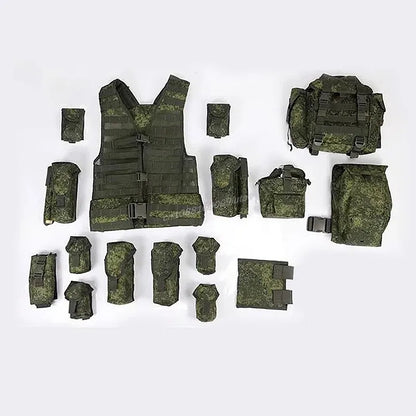 Full Sets 6sh117 Tactical Vest Body Armor EMR Little Green Man Combat Equipment Outdoor Silent Buckle MOLLE Pack Vests Cosplay