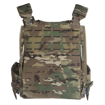 LV120 Tactical Plate Carrier Adjustable Vest Modular MOLLE Armor Carrier Quick Release Hunting Airsoft Training Gear SS Style
