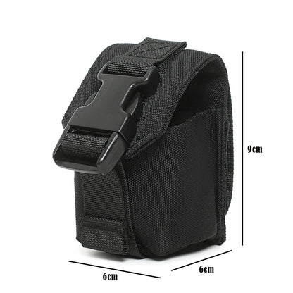 Tactical Molle Grenade Pouch Single Frag Grenade Flash Bag EDC Tool Bags Magazine Pouch for Hunting Shooting Airsoft Equipment