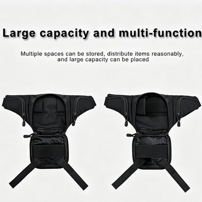 Tactical Fanny Pack Quick Release Gun Bag Concealed Carry Pistol Holster Bag Hidden Gun Pouch 9mm Handgun EDC Waist Pack