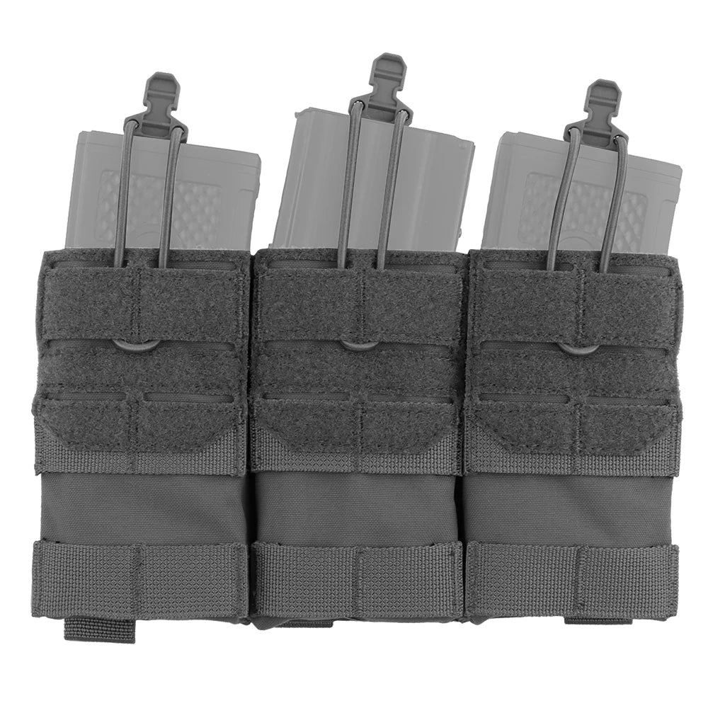 Tactical K19 Vest Full-Size Tactical Plate Carrier Hunting Shooting Protective Vest Adjustable Waist Size Molle System for Mag