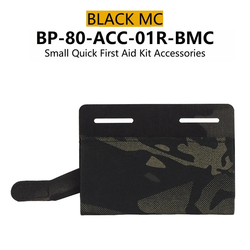 Compact MOLLE First Aid Pouch | EDC Organizer Pouch | Outdoor Emergency Kit Accessory Holder