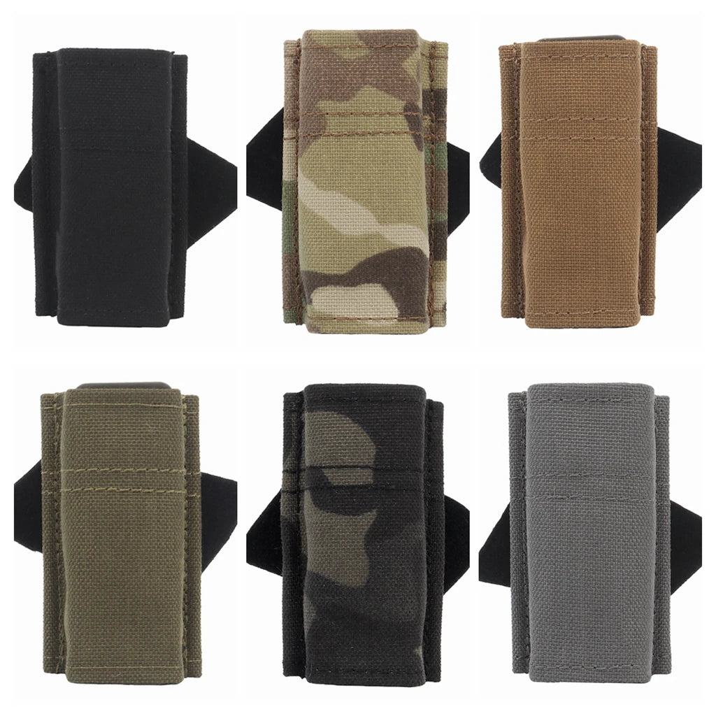 Tactical 9MM Single Magazine Pouch for GLM9 P226 HK USP Pistols Multi-Angle FAST Single Mag Pouch Belt Mag Holder