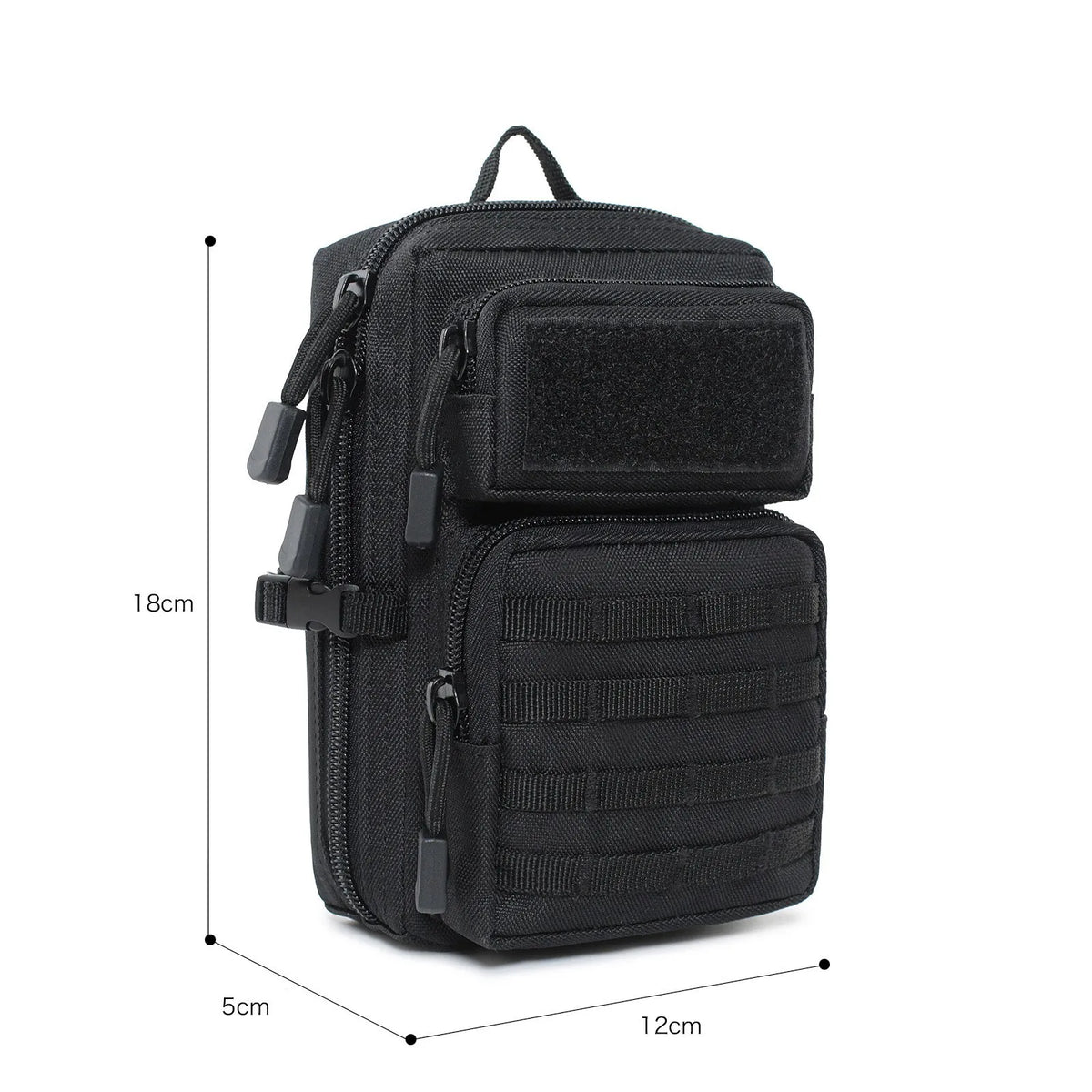 Tactical Molle Utility Mini Backpack Outdoor Camping Tool Bag Phone Pouches EDC Waist Pouch Medical IFAK Pack