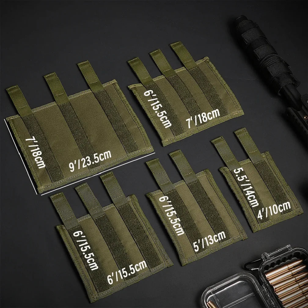 6 Inch Tactical Suppressor Protective Case 4/5/7/9 Inch Heat  Suppressor Burn Proof Microfiber for Hunting Shooting Accessories