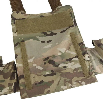 Tactical Vest LG4 Plate Carrier Laser Cut MOLLE Hunting Combat Protective Vest Side Radio Pouch CS Paintball Airsoft Vest Gear
