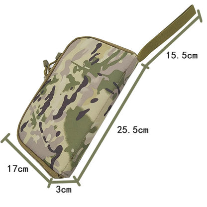 Tactical Pistol Bag Shockproof Padded Hand-held Bag Waist-attached Backpack Waterproof And Wear-resistant Gun Holster Tool Bag
