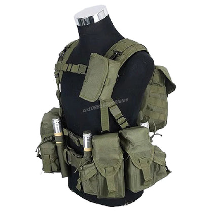 Smersh Tactical Vest Outdoor Adjustable Lightweight Hunting Plate Carrier Combat Equipment Cosplay Props Airsoft