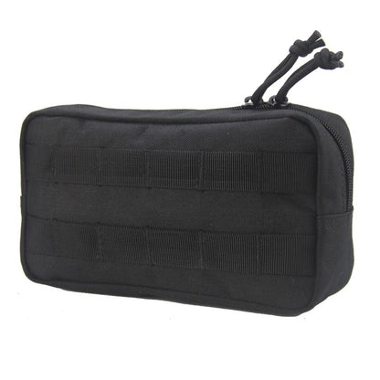 New Tactical Hand Grab Bag MOLLE Pouch Compatible Attachment Pouch Hook Loop Surface Outdoor Daily Commute EDC Storage Bag